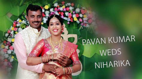 NIHARIKA WEDS PAVANKUMAR WEDDING LIVE YouTube