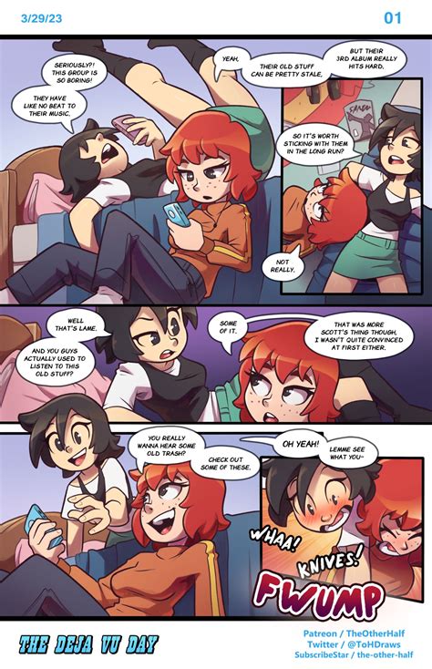 The Deja Vu Day Porn Comics Theotherhalf Scott Pilgrim Rule