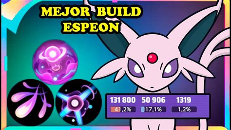 Espeon Sigue Roto Con Esta Build Mejor Build Espeon Pokemon Unite