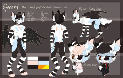 Art And Collectibles Deluxe Fursona Reference Sheet Drawing