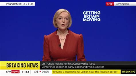 Prime Minister Liz Truss Heckled During Conference Speech That Warns Of