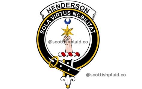 Clan Henderson Tartans Crest And The Story Behind Scotstee Shop