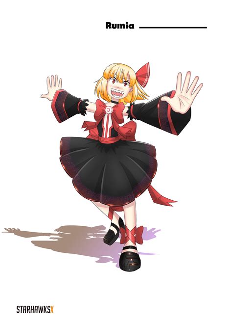 Rumia Cyberpunk By Tomahawksrivia On Deviantart