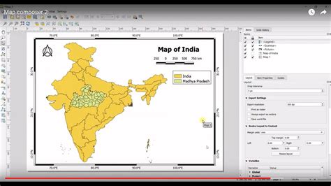 Qgis How To Prepare Maps Using Map Composer Part Preparing Maps Hot