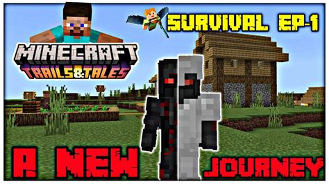 A New Journey Begin Minecraft Pe Survival Series Ep In Hindi