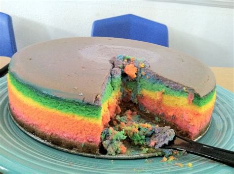 Rainbow Cheesecake · How To Bake A Cheesecake · Recipe by Katey H.