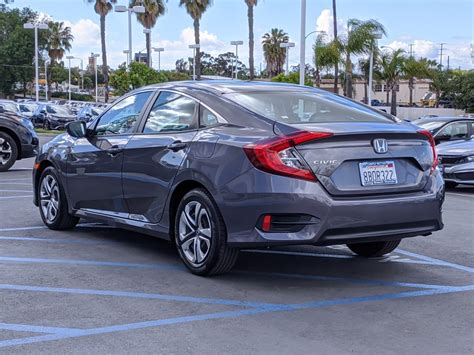 Certified Pre Owned Honda Civic Sedan Lx Dr Car In Signal Hill