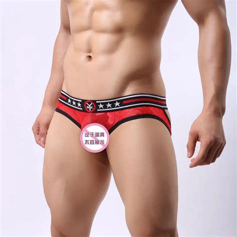 Slip Doux Pour Homme Sexy Taille Basse String En T Lingerie Sous