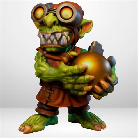 Hot Goblin ゴブリン錬金術師 ポーズB ミニチュア ホットゴブリン