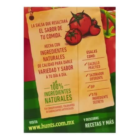 Salsa Para Pasta Hunts De Tomate Tradicional G Bodega Aurrera