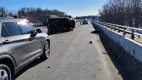 Massachusetts Man In Serious Condition After Rollover Crash