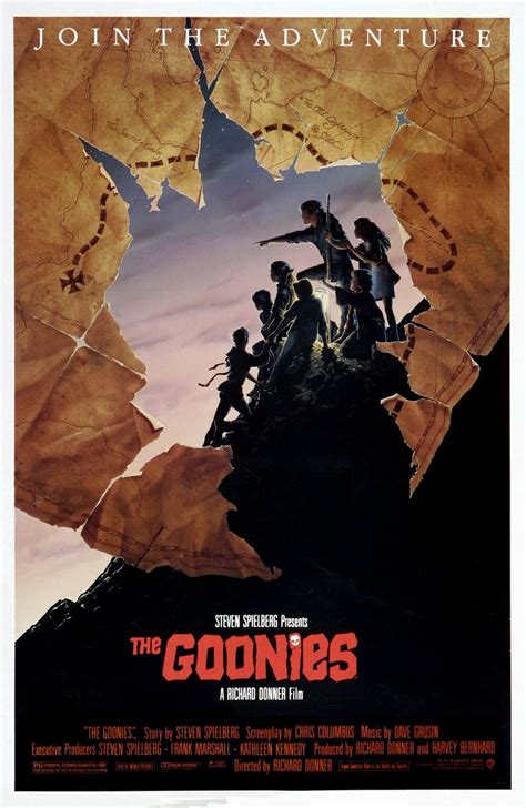 The Geeky Nerfherder: Movie Poster Art: The Goonies (1985)