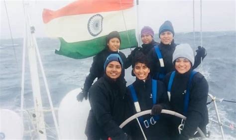 Indian Navy S First All Women Crew Of Insv Tarini Rounded The Cape Horn