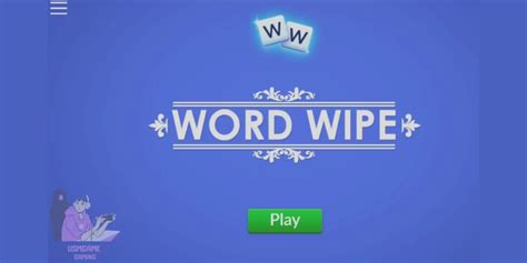 Free Play Word Wipe Online Game