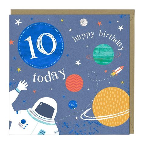 Age 10 Birthday Cards