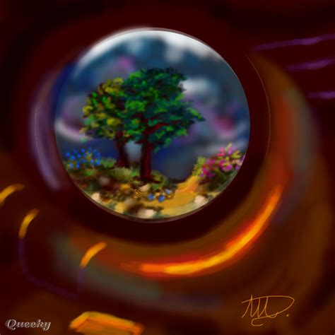 Biosphere ← a fantasy Speedpaint drawing by Danila - Queeky - draw & paint