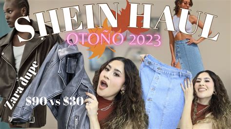 COMPRAS EN SHEIN OTOÑO INVIERNO SHEIN 2023 TRY ON HAUL SHEINOFFICIAL