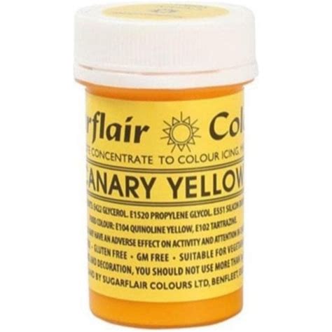 Canary Yellow Spectral Paste Concentrate Colouring