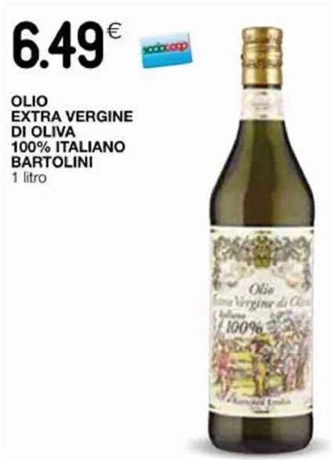 Bartolini Olio Extra Vergine Di Oliva 100 Italiano 1 Litro Offerta Di Coop