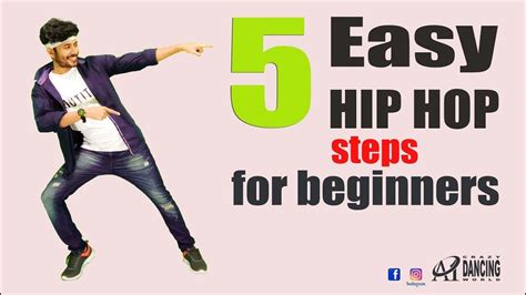 5 Easy Hip Hop Steps For Beginners Youtube