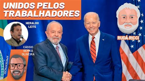 Ao Vivo Lula E Biden Lan Am Iniciativa Global Pelos Trabalhadores