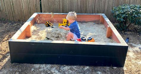 How To Build A Diy Kids Sandbox Pictures · How To Build A Diy Kids