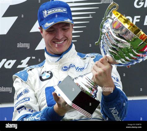 Dpa German Formula One Pilot Ralf Schumacher Bmw Williams Happily