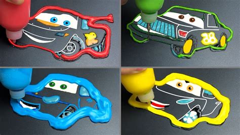 Cars Characters Pancake Art YouTube