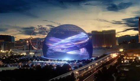 Sphere Vegas Worlds Largest Led Screen Illuminates For The First Time