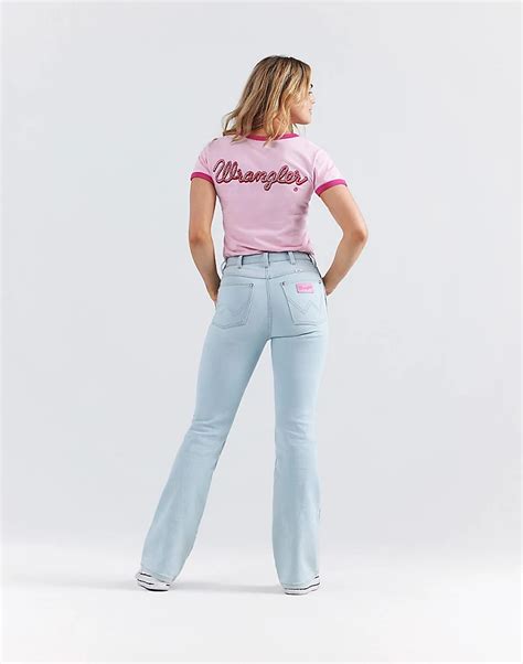 Wrangler X Barbie™ Westward High Rise Bootcut Jean Wrangler® X Barbie