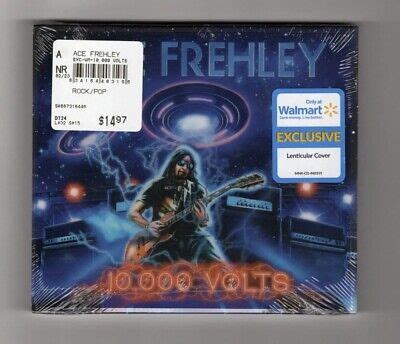 Ace Frehley 10 000 Volts Cd Walmart Exclusive Lenticular Cover LTD