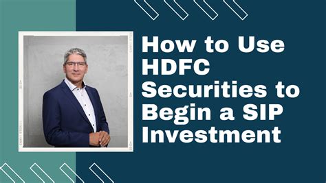 Navigate Wealth Growth A Guide To HDFC Securities SIP Investment Plans