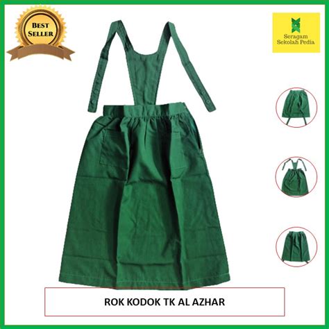 Jual Rok Kodok Tk Al Azhar Warna Hijau Shopee Indonesia