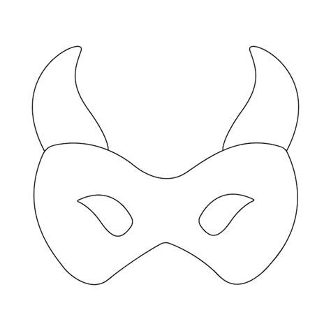 Premium Vector | Halloween mask, halloween vector isolated on white ...