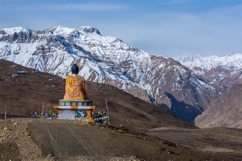 God Buddha Statue Langza Village Spiti Valley Himachal Pradesh