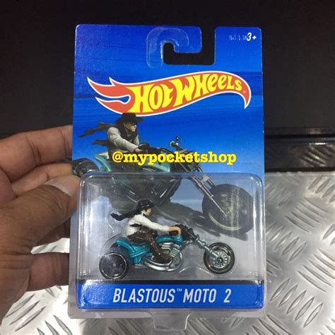 Hot Wheels Blastous Moto W Rider Hotwheels Motorcycle Hobbies Toys Toys Games