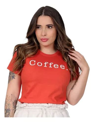 Camiseta De Algodão Blusinha Feminina T Shirt Estampas Mercadolivre