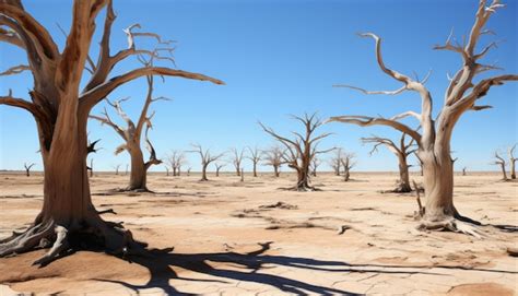 Metafora Para El Cambio Clim Tico Rboles Muertos En La Tierra