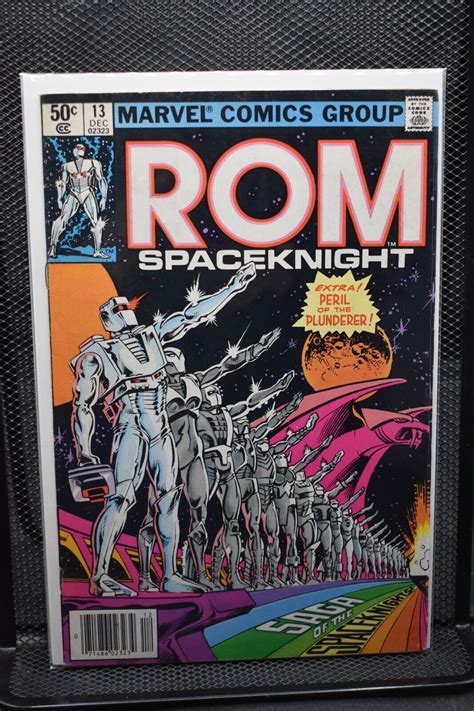 Rom Spaceknight Newsstand Marvel Comics Bill Mantlo The