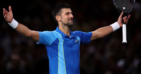 ATP Masters Paris Bercy Novak Djokovic beißt sich gegen Andrey Rublev