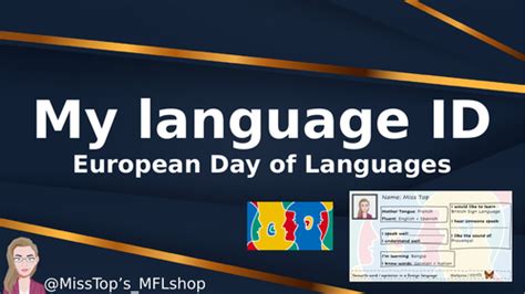 European Day Of Languages Language Id Teaching Resources