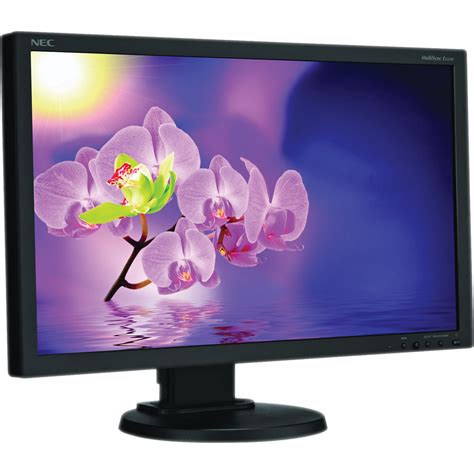 NEC MultiSync E231W BK 23 Widescreen LCD Computer E231W BK B H