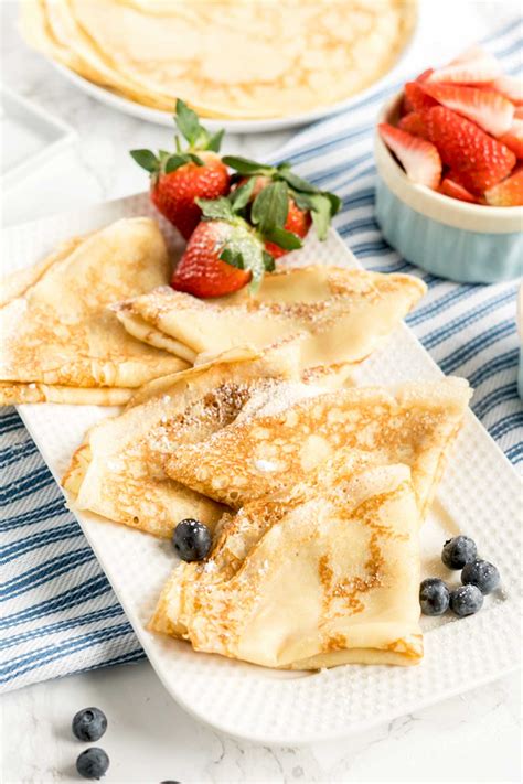 Homemade Crepes How To Make Crepes Lemon Blossoms