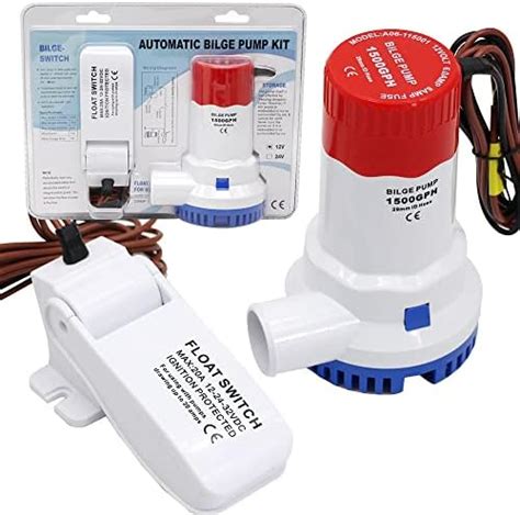 Amazon Boat Bilge Water Pump V Gph Electric Marine Bilge