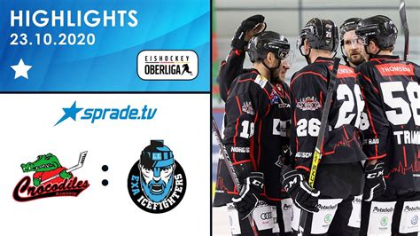 23 10 2020 Highlights Hamburg Crocodiles Vs EXA Icefighters