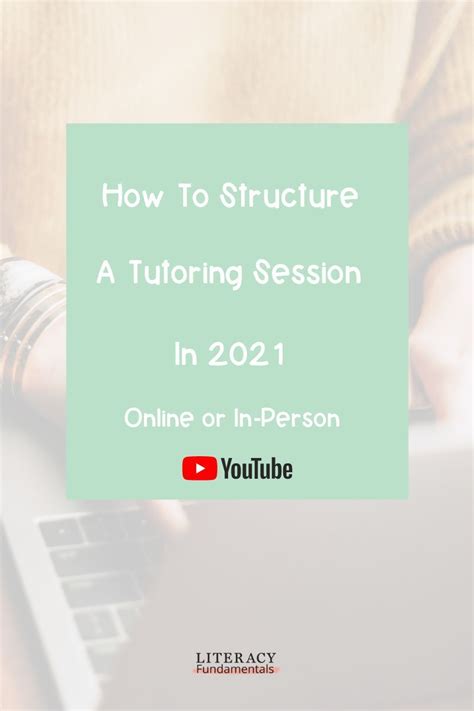 How To Structure A Tutoring Session Online Or In Person Artofit