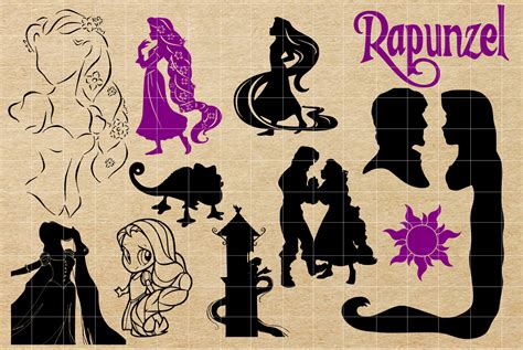 Buy Tangled Svg Rapunzel Svg Disney Svg Princess Svg Tangled Online In