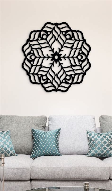 Laser Cut Mandala Flower Mandala Ornament Best Friend Gift Wall