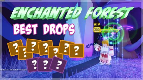 Best Enchanted Forest Drops Level 189 200 Dungeon Quest Roblox