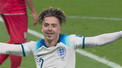 Jalkapallon Mm Kisat Englantilaist Hti Jack Grealish Teki